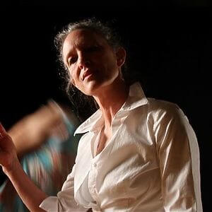 Nita Little Guestring with her hand